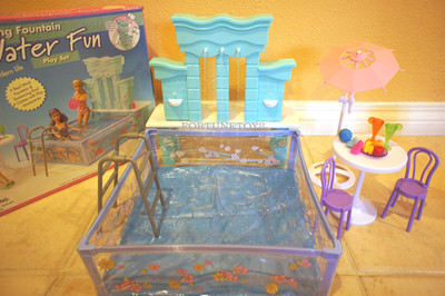 NEW FANCY LIFE DOLL HOUSE FURNITURE Water Fun PLAYSET (2878)