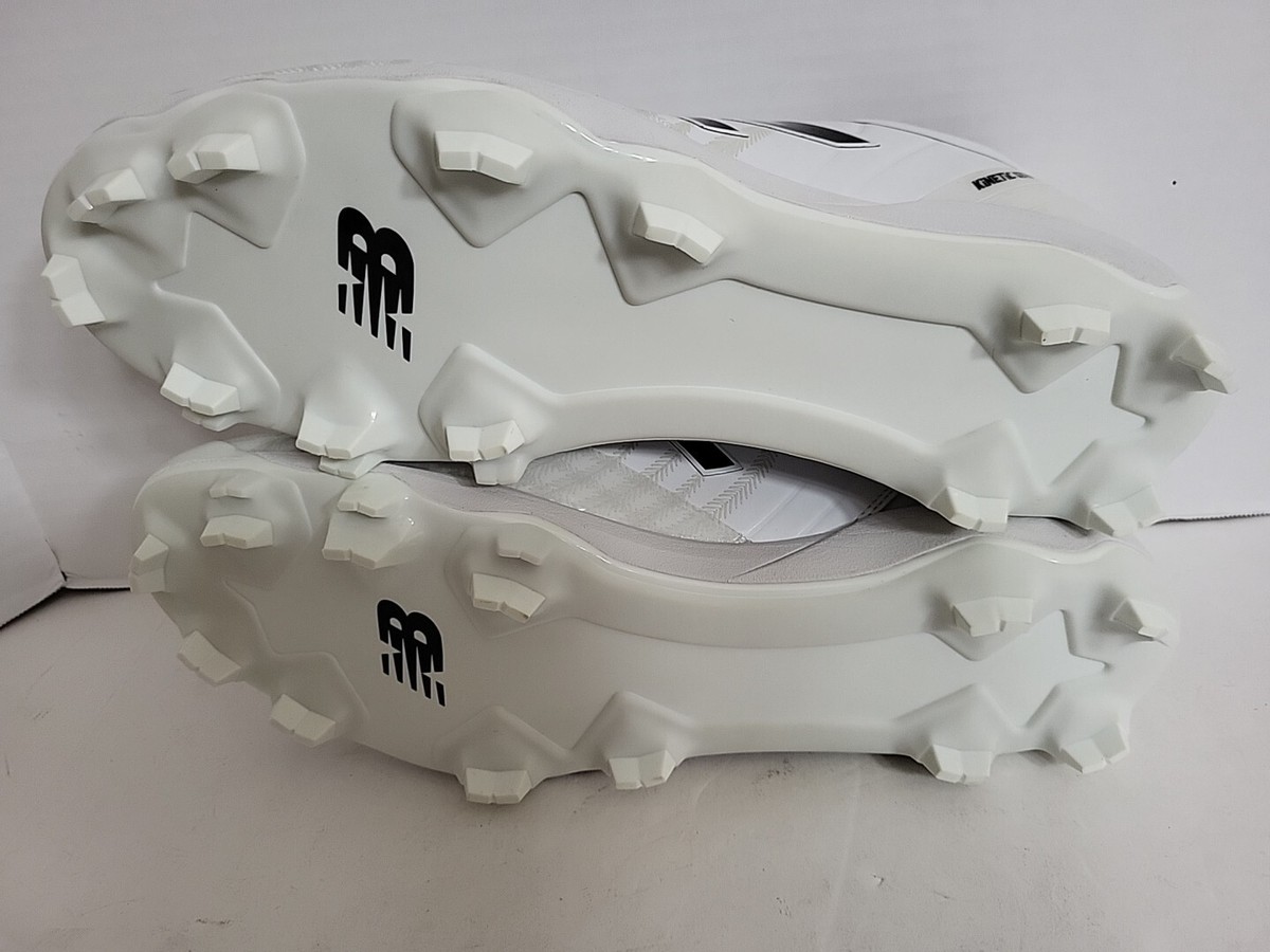 New Balance 4040v5 TPU Low - Men's Molded Cleats Shoes - White