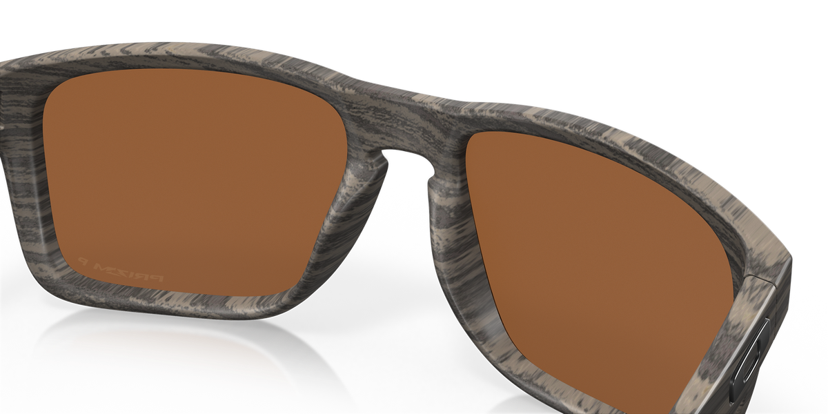 Oakley Holbrook XL Woodgrain/Prizm Tungsten Polarized 59 mm