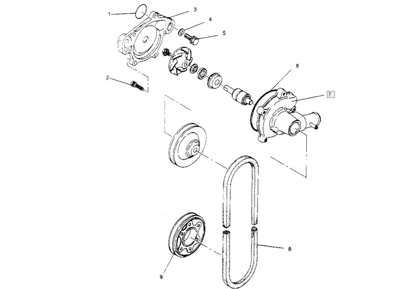 Water Pump For Polaris XLT XCR 600 SP LTD Touring 3084458 Waterpump - Image 2 of 4