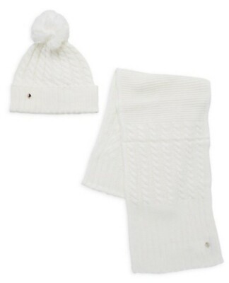 KATE SPADE I NEED A VACATION Pom Pom Beanie Hat Kate Spade New York brrr beanie | Nordstromrack main image 3