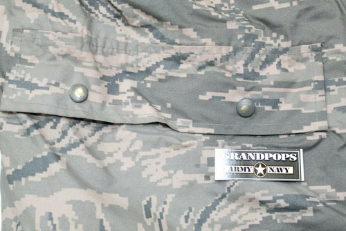 EE. UU. ORIGINAL ABU DIGITAL ORCO RAINSUIT PARKA FECHA 2009 TALLA PEQUEÑA - Imagen 2 de 11