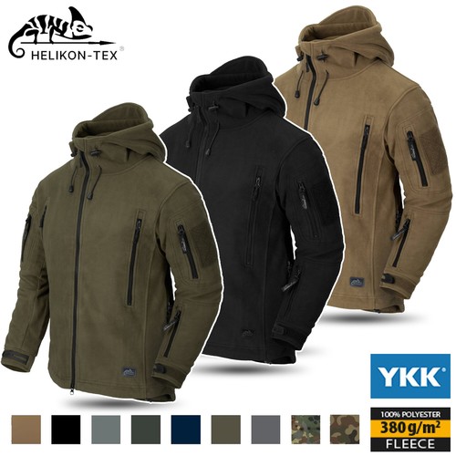 Jacket Winter Heavy Fleece Patriot Windproof Military Tactical Hoodie Zipper - Picture 16 of 19