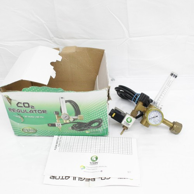 #ad Titan Controls CO2 Regulator for Greenhouse Hydroponics Pressure Adjustment Unit $47.49