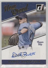 2017 Panini Donruss New Breed Gold /99 Daniel Robertson #NB-DR Rookie Auto RC