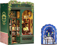 Book Nook Kit - DIY Miniature House 3D Wooden Puzzle