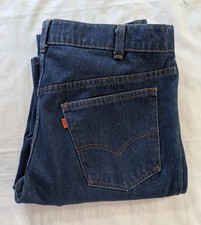 VTG 80's Levi's 415 Jeans Orange Tab Mens 36x36 Fits 35x35.5 USA Talon Zipper