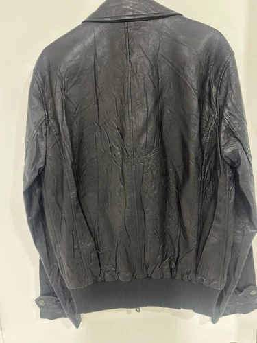 DOLCE & GABBANA GENUINE LEATHER BOMBER JACKET image 7