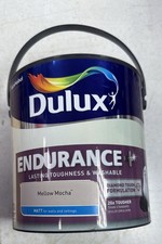 Dulux Endurance+ Matt Emulsion Paint 2.5L Mellow Mocha Walls & Ceilings 9.20 per litre