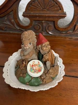 Vintage Tom Clark ''IT'S A TIN!''  Figure Tim Wolfe 1996 Rare Gnome & Squirrel
