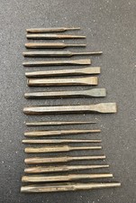 Snap On 17 Pc Chisel and Pin Punch Set