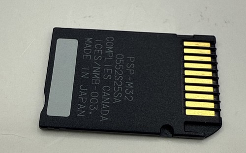 Sony 32MB MEGABYTE PSP-M32 Memory Stick Duo Genuine Memory Card For Camera / PSP - Bild 2 von 2