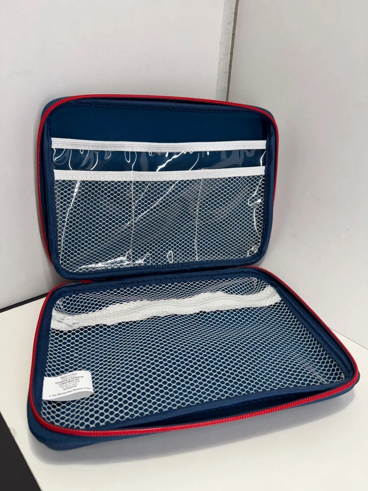 Band-Aid First-Aid Kit Designer Bag Zipper Case The Met Great Wave off Kanagawa - Image 2 of 3