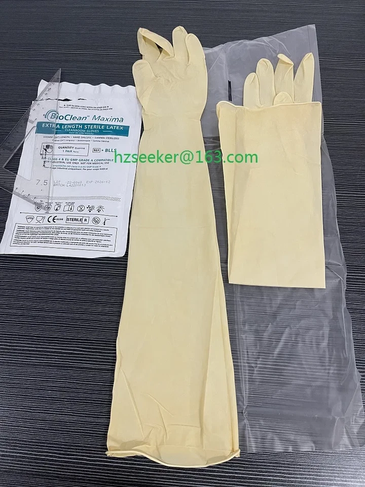 Ansell Bioclean Maxima BLLS(1 Pair) Disposable Latex Cleanroom Glove(60Cm/24') I - image 4 of 4