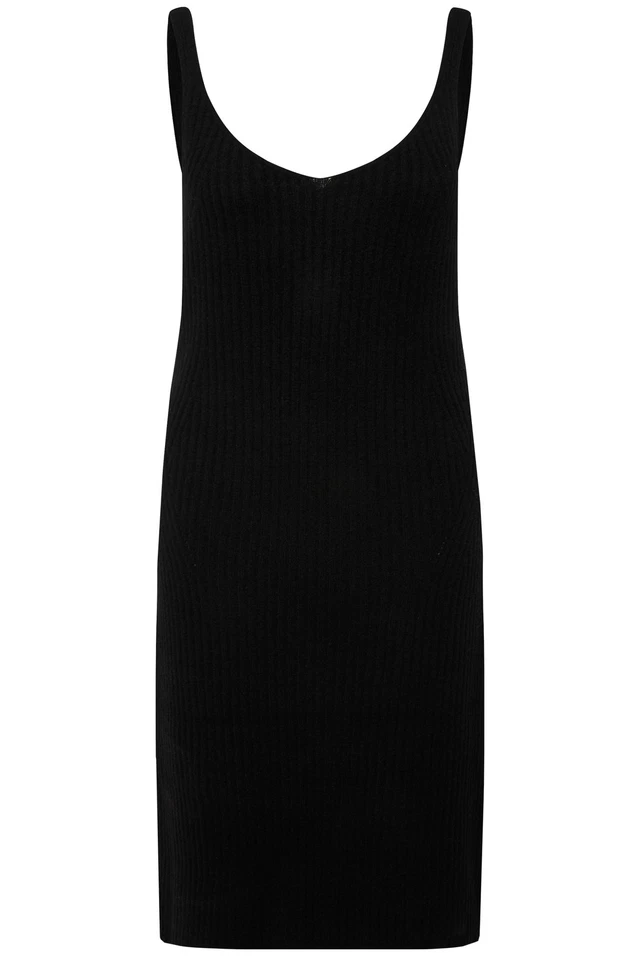 Studio Untold Damen große Größen Strickkleid Straight Shape Trägerform