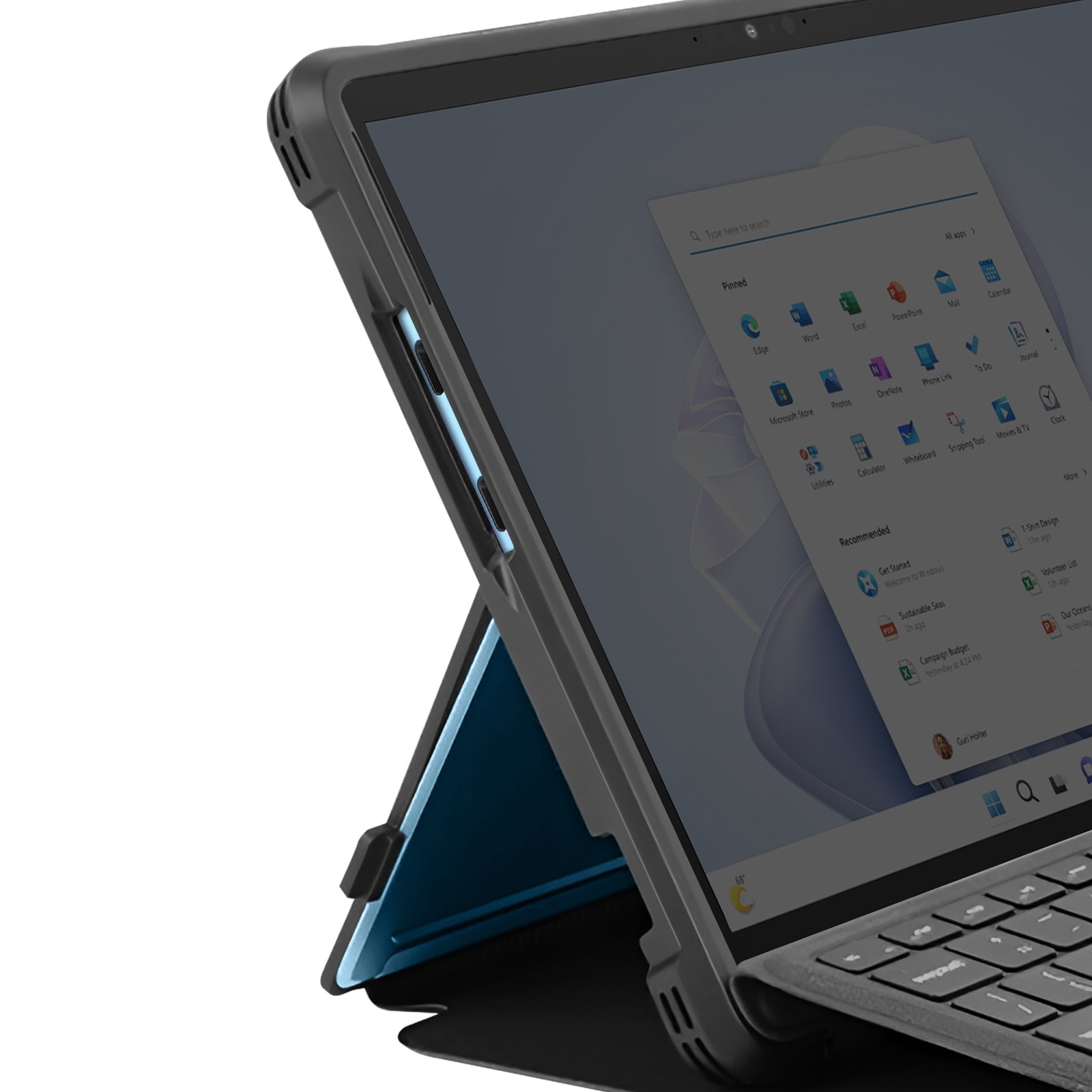 Coque Antichoc Surface Pro 11 Avizar avec Béquille de Support Rigide