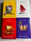 LOT x 4 Tracy Wolff Crave Series First Editions Court Crush Covet Cherish Excl