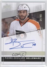 2014 Premier Rookie Spectrum Silver 34/49 Pierre-Edouard Bellemare #64 Auto 0a1