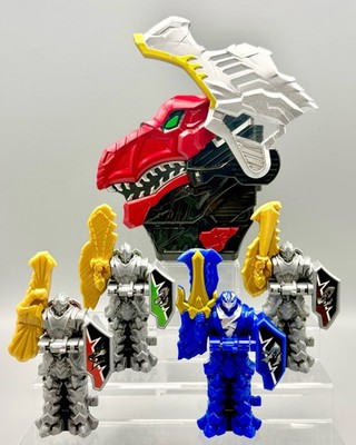 Power Rangers Dino Fury Ryusoulger DX Wechsler mit 4 Ryusoul Keys Morpher Bandai