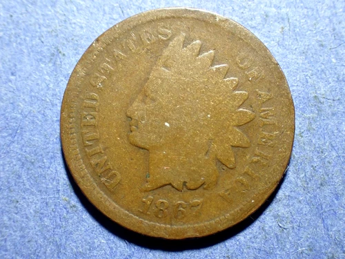 1867 Indian Cent  Good