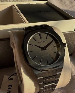 Orologio D1 Milano Uomo - Ultra Thin Salmon 40mm Rosa - UTBJ26