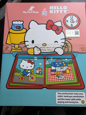 My First Book Hello Kitty Montessori Activity Book   NEU & ungeöffnet