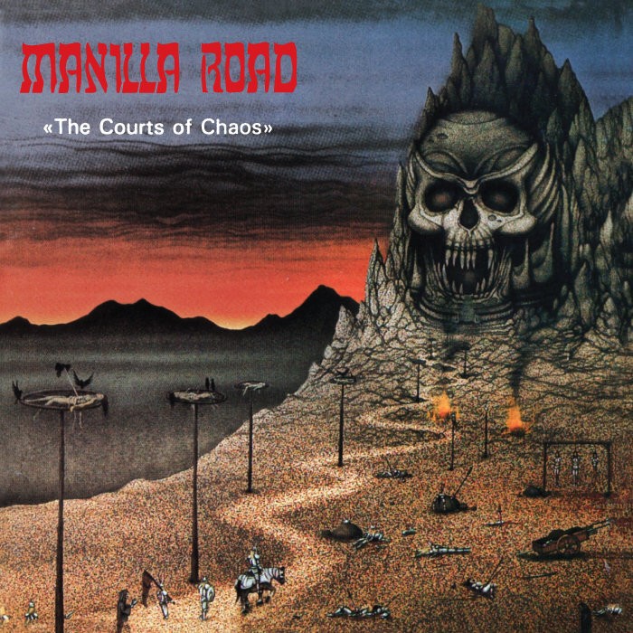 Manilla Road The Courts of Chaos (винил) 12 Альбом (ИМПОРТИРОВАН из Великобритании)
