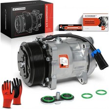 Air Conditioner Ac Compressor With Clutch Compatible With Chevrolet Chevy Gmc
