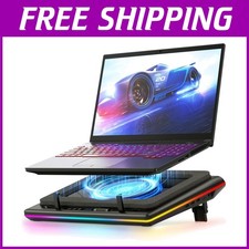 V12 RGB Laptop Cooling Pad, Gaming Cooler 5.5" Turbofan