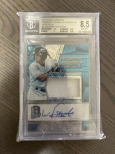 2019 Panini Chronicles Spectra Prospect Jersey Autographs Wander Franco 35/99