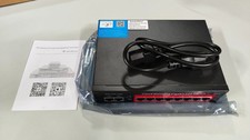 8 Port Gigabit PoE Switch with 2 Gigabit Uplink, 120W Built-in Power, 802.3af/at
