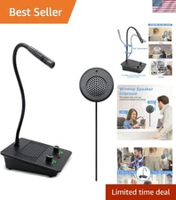 Anti-Interference Dual-Way Intercom for Businesses - High-Sensitivity Microphone