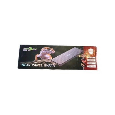 REPTI ZOO Reptile Heat Panel with Fan 60W Temperature Adjustable 17.7x5.9in