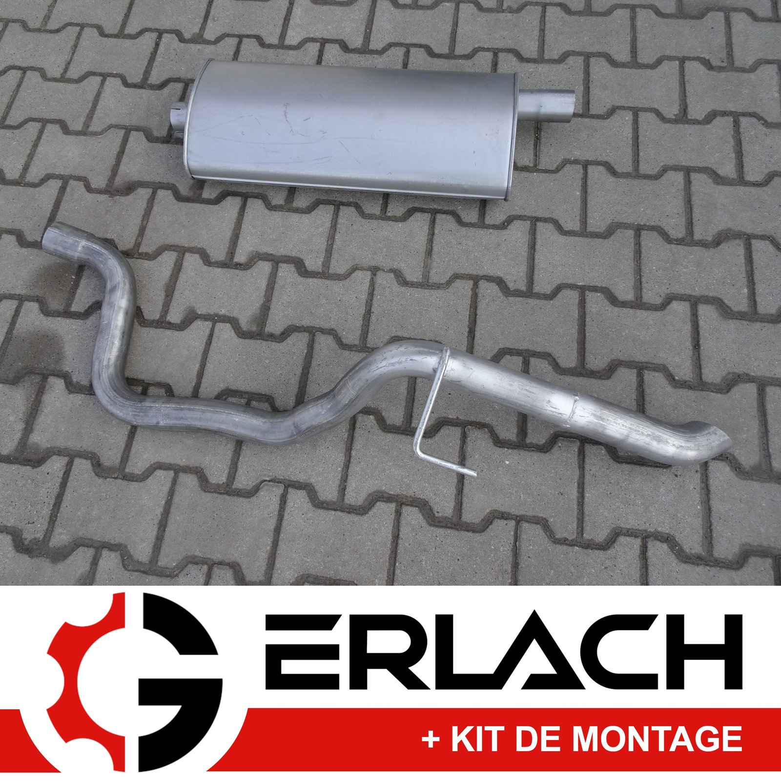 Silencieux Jeep Grand Cherokee pour restauration contrôle technique et tout-terrain