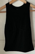 TALA BLACK Sleeveless Double Lined Supportive Design, Built In Support Band