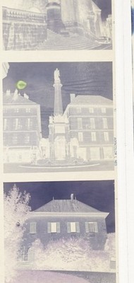 Photo Negative Bundle View Colour Austria Switzerland Fountain Lake Castle Agfa