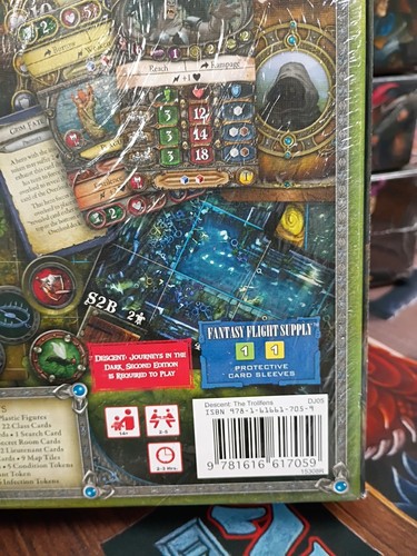 NEU/SEALED Descent: Journeys In The Dark 2nd Edition - The Trollfens Expansion - Bild 3 von 4