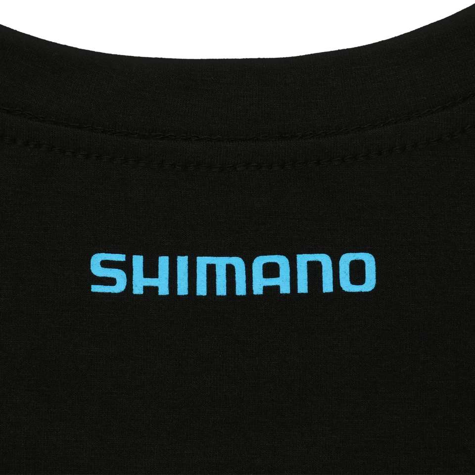 Camiseta Shimano Manga Corta Logo Color - Negra Talla - 2X (ALOGOTEESS2XBK) Pesca Foto 2 de 4