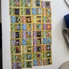 Pokemon Vintage Card Bundle Job Lot Original 1999 Mixed Cards