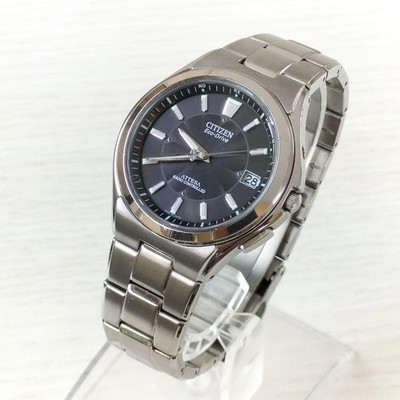 Citizen Attesa H110 T011331 Titanium Solar Radio Wristwatch Mens