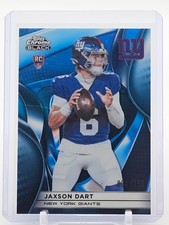JAXSON DART 2025 TOPPS CHROME BLACK BLUE REFRACTOR ROOKIE RC /150 #136 Q0305