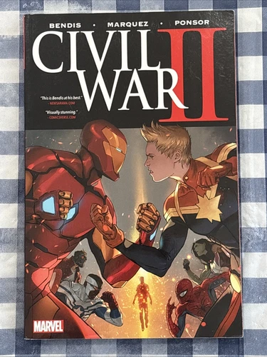 Civil War II by Brian Michael Bendis (2017, Trade Paperback) #0 - #8