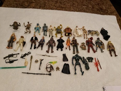 Lot Of Star Wars Action Figures 3.75-4.5 Loose Lot