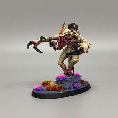 TYRANIDEN UMGEBAUTE BROODLORD TYRANIDEN WARHAMMER 40K BEMALTE KOKOSNUSSKRABBE