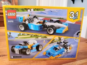LEGO Creator 3 in 1 Sets 31072 Extreme Engines and 31017 Sunset Speeder