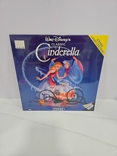 Walt Disney's Cinderella Masterpiece Laserdisc 1950 EP FACTORY SEALED NEW OOP