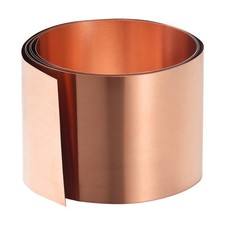 1000x50x0.1mm LxWxT Pure Copper Sheets Making Machinery Parts Metal Plates
