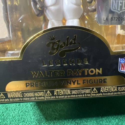Funko Gold Vinyl: NFL Legends: Chicago Bears - Walter Payton 5" Figure NEW - Picture 2 of 12