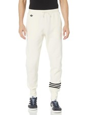 adidas Originals Men's Adicolor Neuclassics Sweat Pants, Wonder White, X-Small