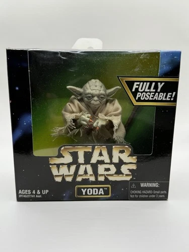 1997 Kenner Star Wars Action Collection Yoda Fully Poseable Action Figure NEW
